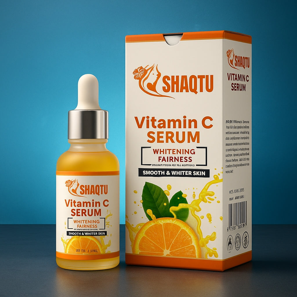 Shaqtu vitamin c serum smooth & whiter skin